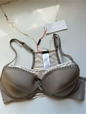 Zingara Swimwear molded bikini top small NWT